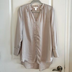 H&M silk blouse top woman’s